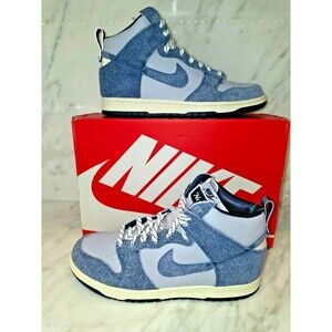 Nike Dunk High x Notre Midnight Navy Mens 10.5 NIB CW3092-400 Extra Laces